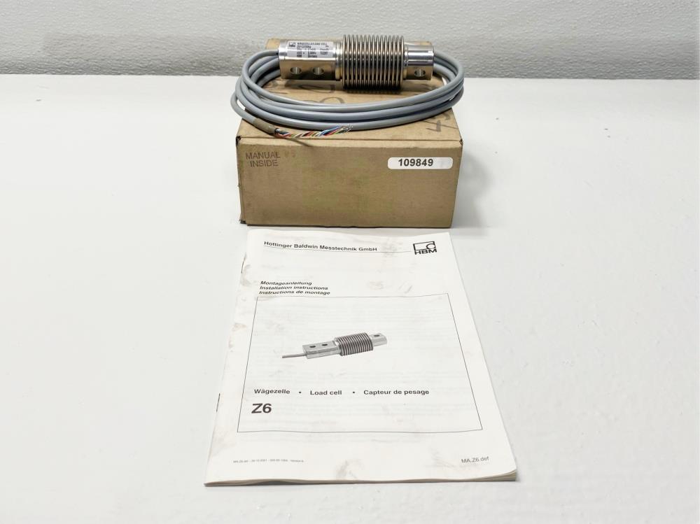 HBM Z6 BENDING BEAM 50KG LOAD CELL Z6FC3/50KG